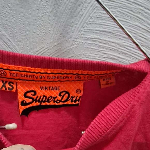 Superdry Kids Red Graphic Tee - Picture 2 of 4